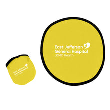 Load image into Gallery viewer, East Jefferson General Hospital 10&quot; Flying Disc with Matching Pouch