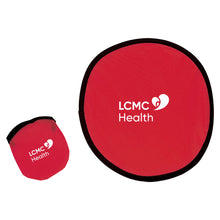 Load image into Gallery viewer, LCMC Health 10&quot; Flying Disc with Matching Pouch