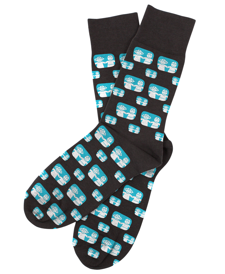 Children's Hospital Personal Item Dress Socks LCMC Health Store