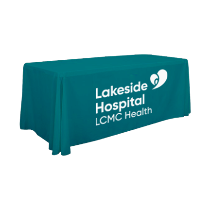 Lakeside Hospital 6' Seamless Throw Table Cover