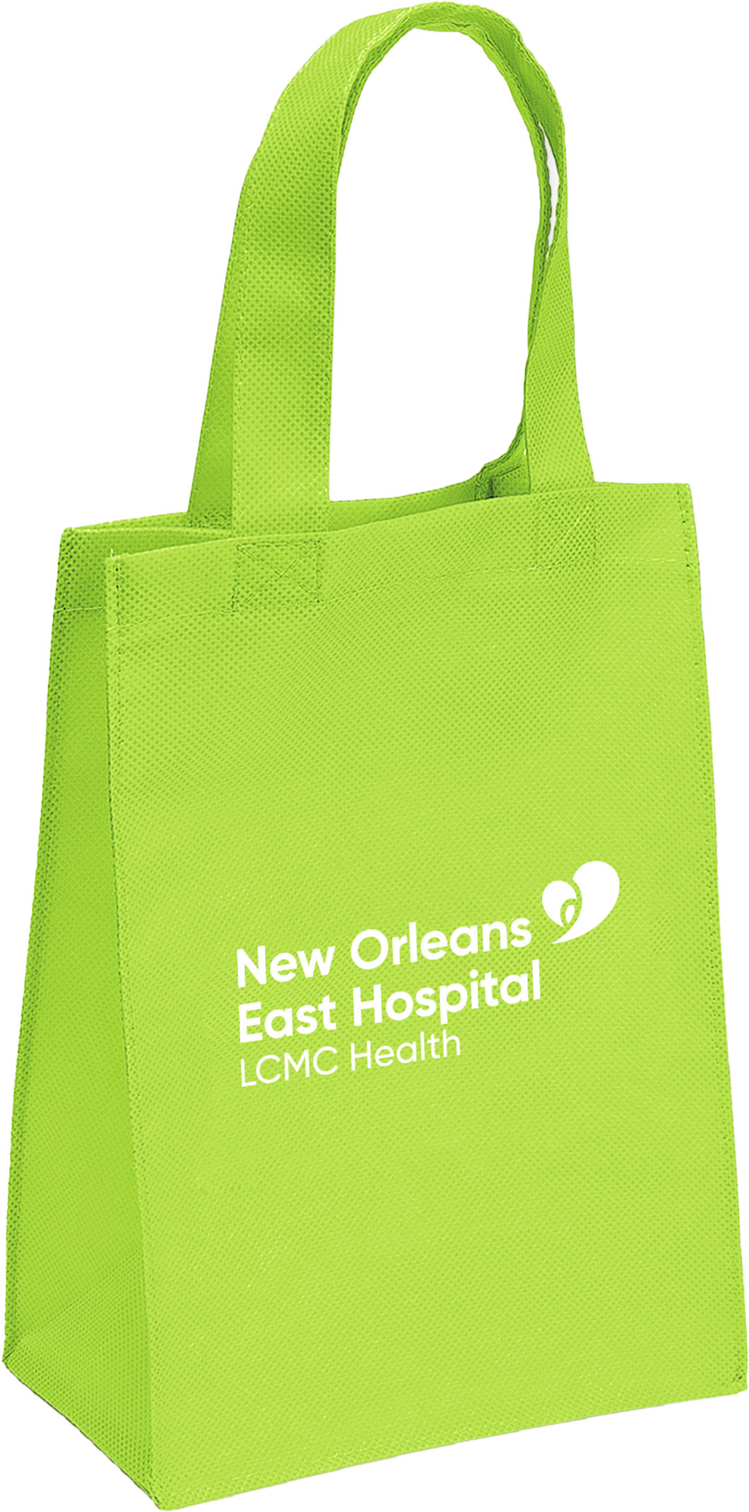 New Orleans East Hospital Low Quantity Non Woven Tote Bag (Small)