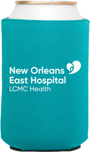 New Orleans East Hospital Low Quantity Koozie