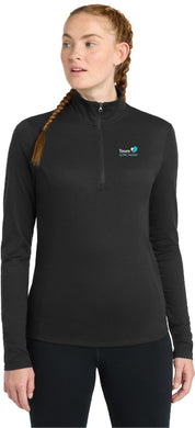 Touro Personal Item Sport-Tek® Women's PosiCharge® Tri-Blend Wicking 1/4-Zip Pullover with Embroidered Logo