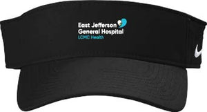 East Jefferson General Hospital Nike Dri-FIT Team Performance Visor with Embroidered Logo