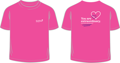 While Supplies Last- Personal Item Pink Breast Cancer Awareness Tee Shirt (EJGH)