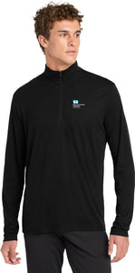 Manning Family Children's Personal Item Sport-Tek ® PosiCharge ® Tri-Blend Wicking 1/4-Zip Pullover with Embroidered Logo