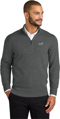 Touro Personal Item Port Authority® Easy Care 1/4-Zip Sweater with Embroidered Logo