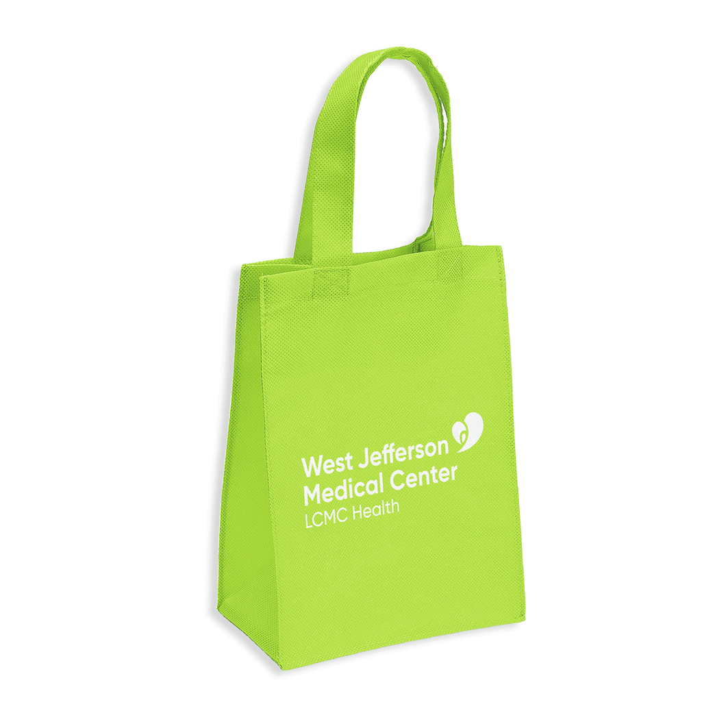 West Jefferson Medical Center Low Quantity Non Woven Tote Bag (Small)