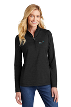 Load image into Gallery viewer, Woldenberg Village Personal Item Ladies Travis Mathew Crestview 1/4 Zip with Embroidered Logo