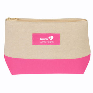 Touro Mesh Pink Cosemtic Bag
