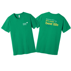 For a Limited Time  -   Personal Item Lakeview LCMC Heart Walk Live your Best Life Tee Shirts