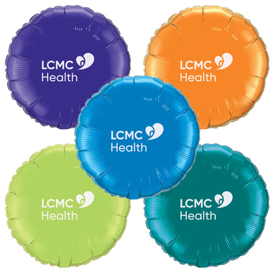LCMC Health 18” Microfoil Balloon with 1 Color Imprint