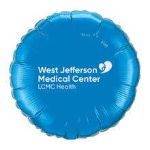 Load image into Gallery viewer, West Jefferson Medical Center 18” Microfoil Balloon with 1 Color Imprint
