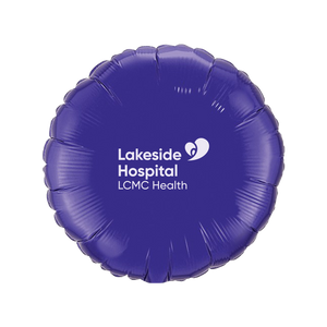 Lakeside Hospital 18” Microfoil Balloon with 1 Color Imprint