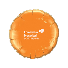Load image into Gallery viewer, Lakeview Hospital 18” Microfoil Balloon with 1 Color Imprint