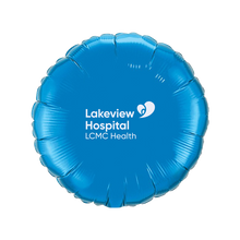 Load image into Gallery viewer, Lakeview Hospital 18” Microfoil Balloon with 1 Color Imprint