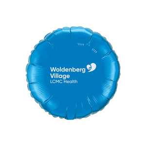 Woldenberg Village 18” Microfoil Balloon with 1 Color Imprint