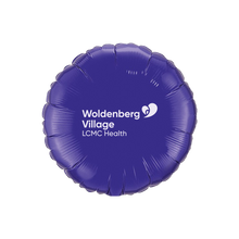 Load image into Gallery viewer, Woldenberg Village 18” Microfoil Balloon with 1 Color Imprint