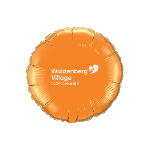 Woldenberg Village 18” Microfoil Balloon with 1 Color Imprint