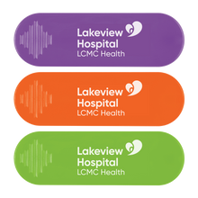 Load image into Gallery viewer, Lakeview Hospital Finger Loop Phone Stand