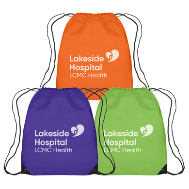 Lakeside Hospital Cinch Bag