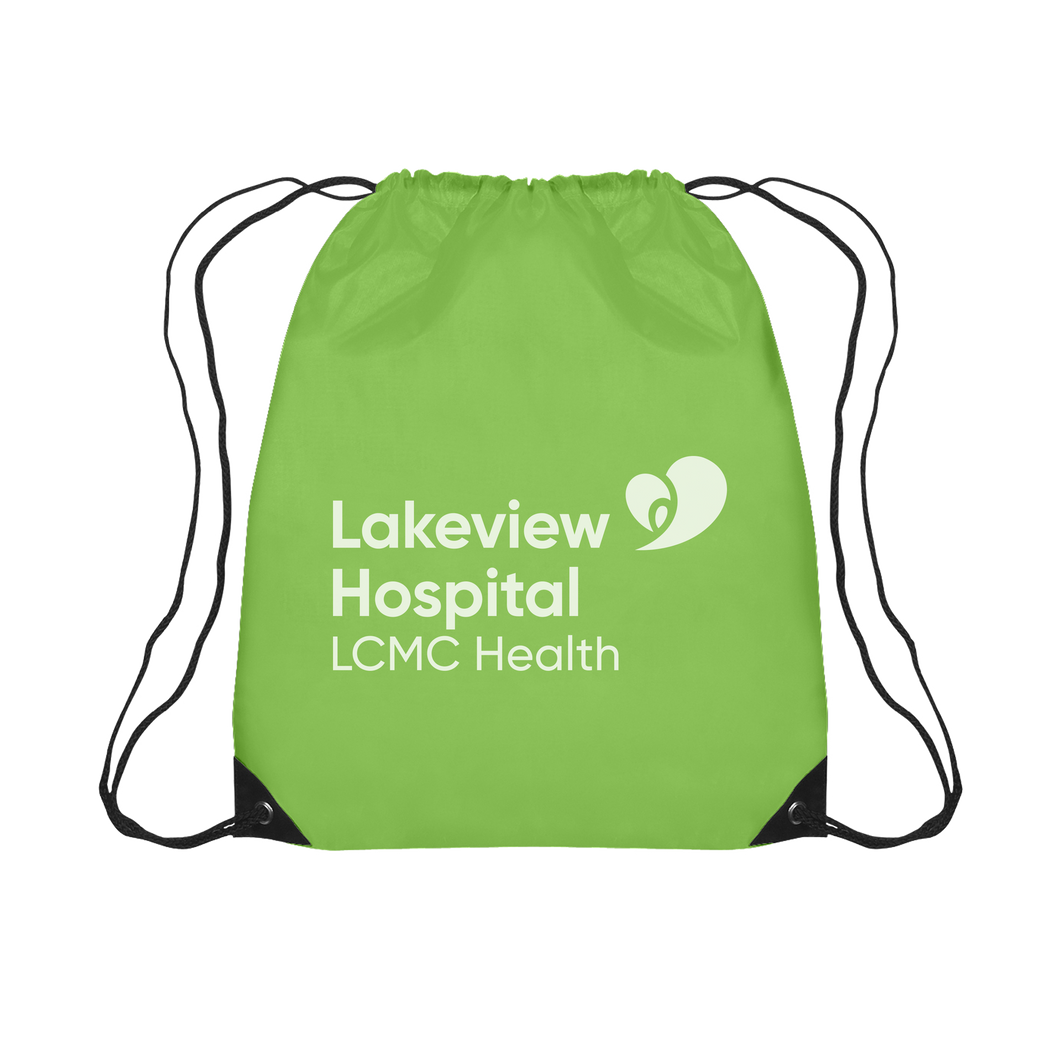 Lakeview Hospital Cinch Bag
