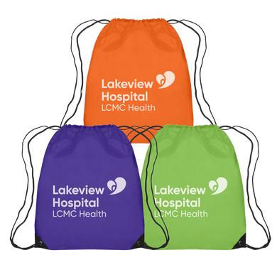 Lakeview Hospital Cinch Bag