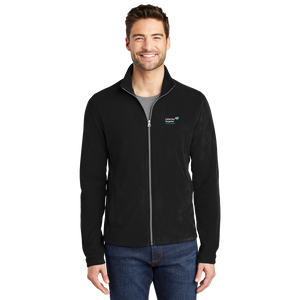 Lakeview Hospital Personal Item Men's Micro Fleece Jackets with Embroidered Logo