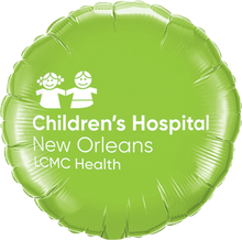 Load image into Gallery viewer, Children&#39;s Hospital 18” Microfoil Balloon with 1 Color Imprint