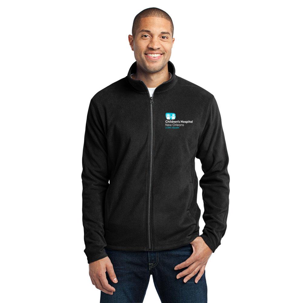 Children's Hospital Personal Item Men's Micro Fleece Jackets with Embroidered Logo