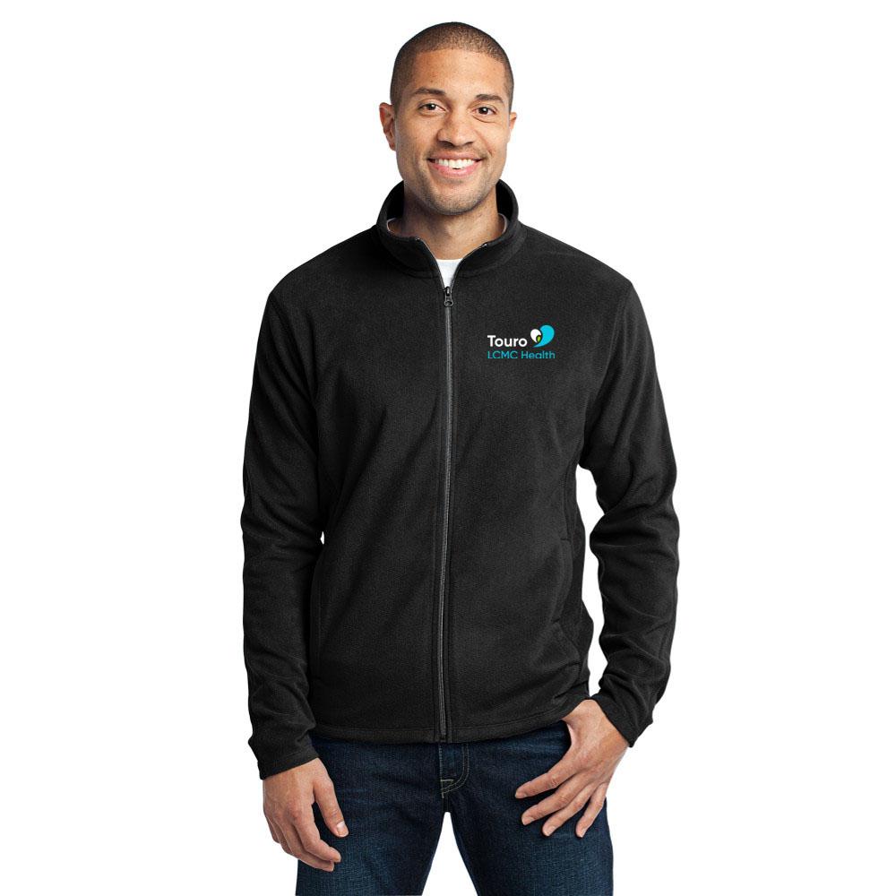 Touro Personal Item Men's Micro Fleece Jackets with Embroidered Logo