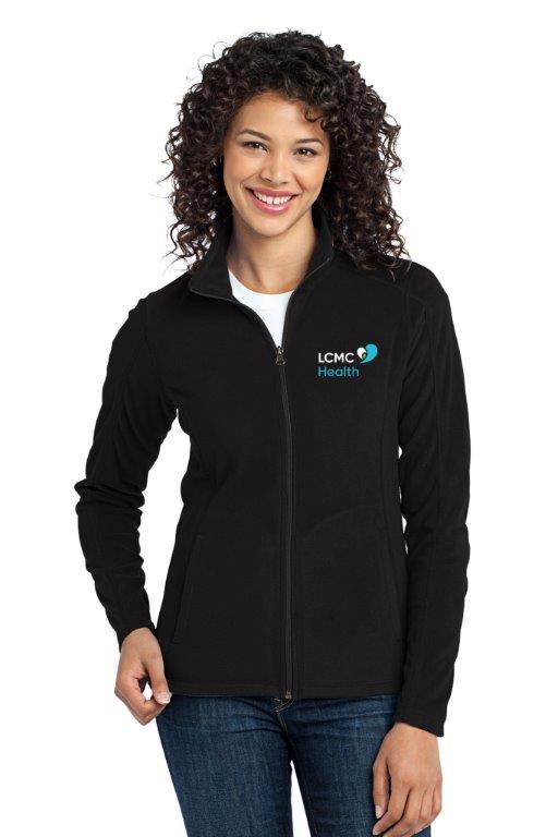 LCMC Health Personal Item Ladies Micro Fleece Jackets with Embroidered Logo
