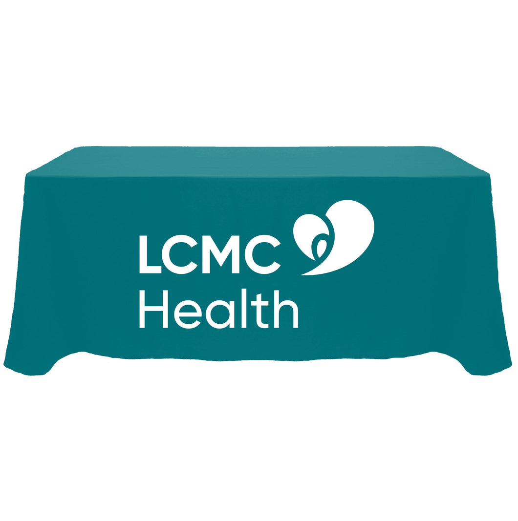 LCMC Health  6' Seamless Throw Table Cover