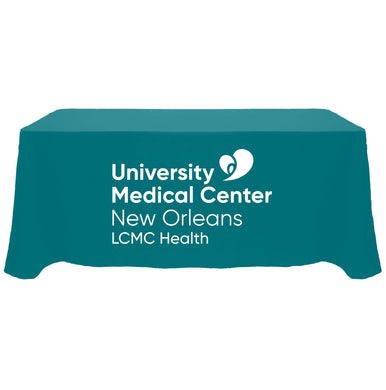 University Medical Center 6' Seamless Throw Table Cover
