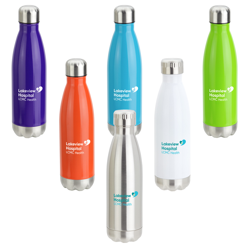 Lakeview Hospital 17oz Vacuum Insulated Stainless Steel Bottle LCMC
