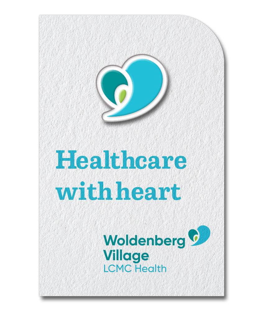 Woldenberg Village  Heart Lapel Pin