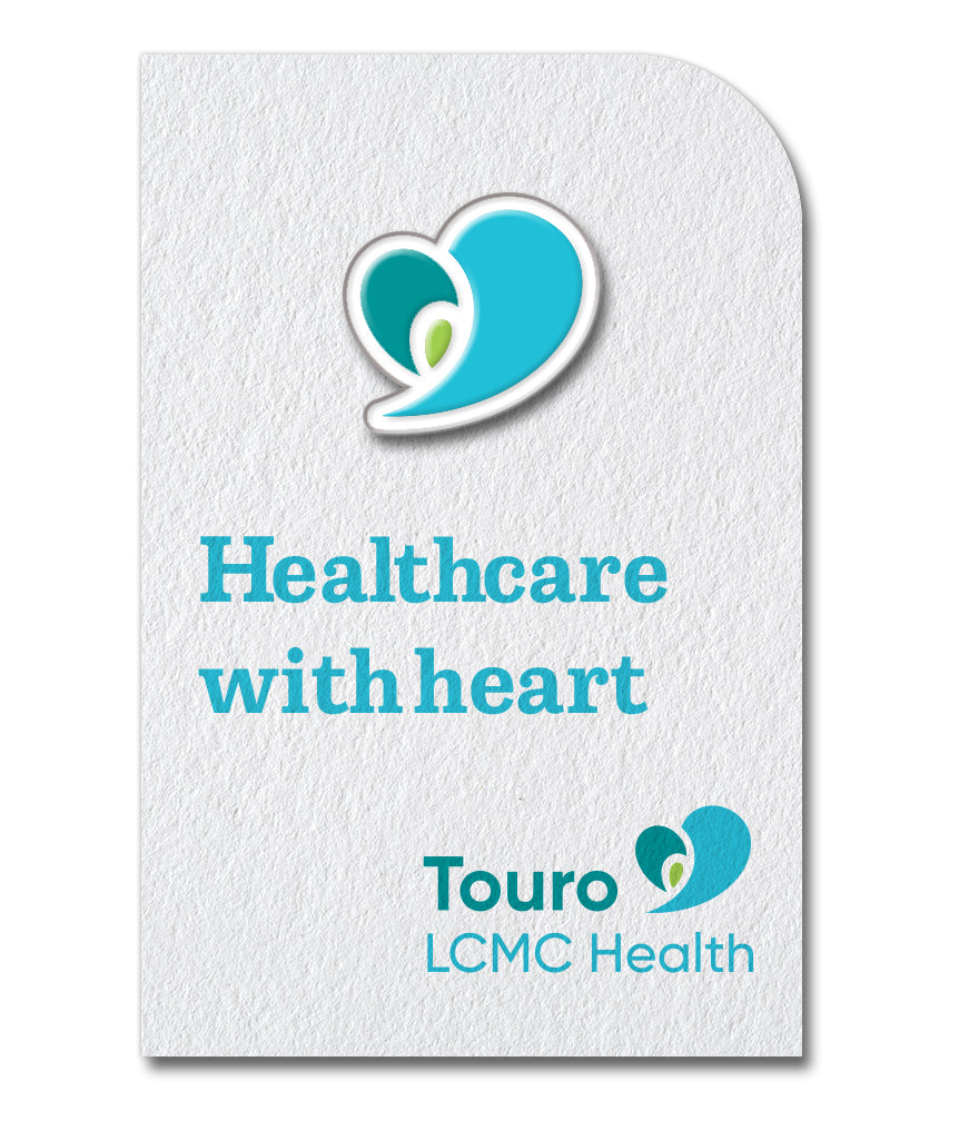 Touro Hospital Heart Lapel Pin