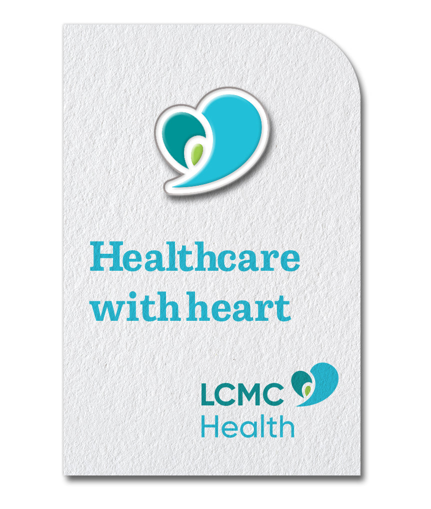 LCMC Health Heart Lapel Pin