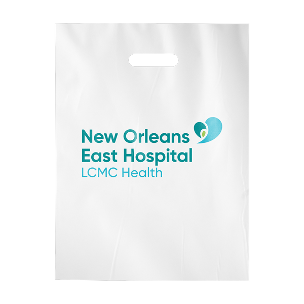 New Orleans East Hospital Plastic Bag