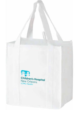 Children's Hospital White Non Woven Shopper Tote Bag