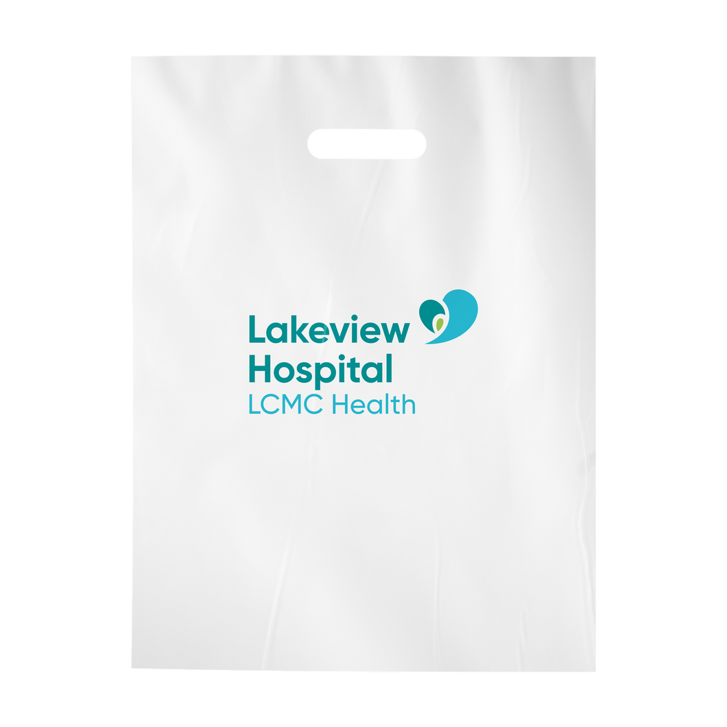 Lakeview Hospital Plastic Bag