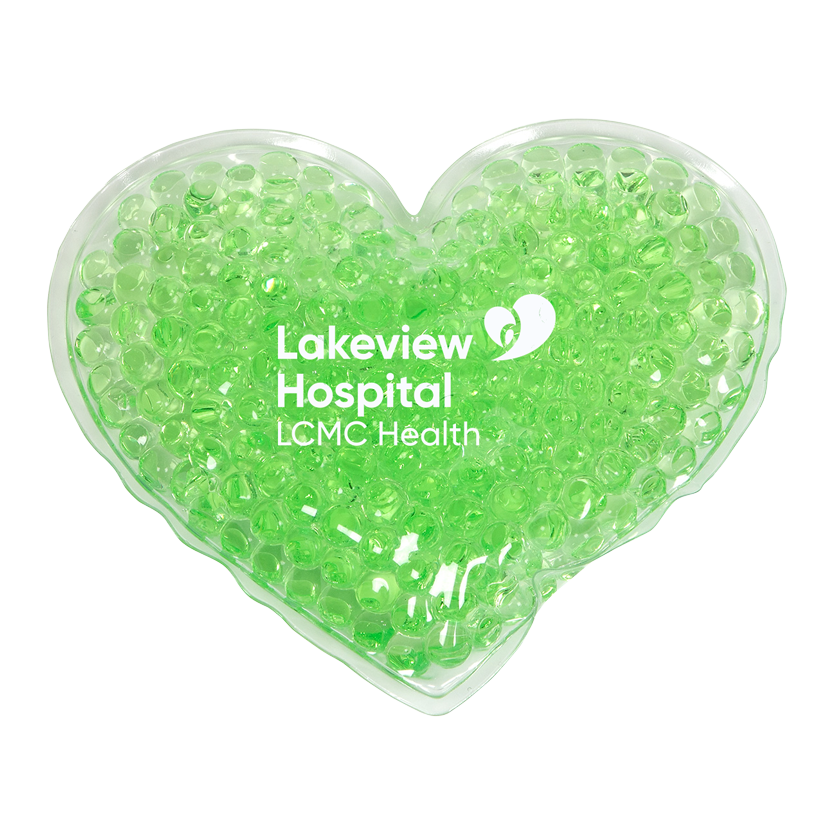 Lakeview Hospital Heart Gel Hot Cold Pack