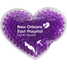 Load image into Gallery viewer, New Orleans East Hospital Heart Gel Hot Cold Pack